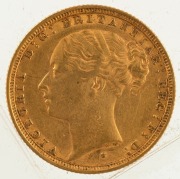 Sovereigns, 1873 and 1884 Young Head, 1900 Veiled head, St. George reverse, (3), VF/EF. - 5