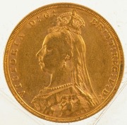 &nbsp;1890 Sovereign, Jubilee head, St. George reverse, EF. - 2