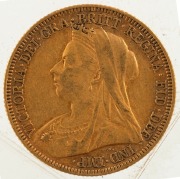 1893 Jubilee Head, 1894 Veiled Head and 1900 Veiled Head Sovereigns, all Sydney, (3) VF/EF. - 5