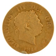 Half Sovereigns, 1817 George III, 1859 Victoria Young Head & 1893 Veiled head, (3) F/VF. - 2