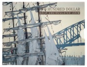 TWO HUNDRED DOLLARS, 1988 $200 gold Sydney Cove, uncirculated; in original pack.
