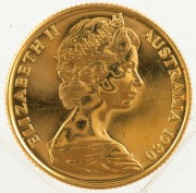 TWO HUNDRED DOLLARS, 1980 $200 gold Koala, uncirculated; in plastic pouch of issue. - 2