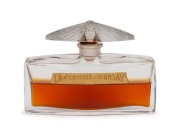 LA FLAMBEE&nbsp;by d'Orsay&nbsp;French crystal bottle, designed in 1913 and manufactured by BACCARAT, 7cm high, 9.5cm wide