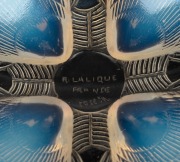 LALIQUE "COQUILLES" French opalescent glass bowl, stamped "R. LALIQUE, FRANCE", 8cm high, 21cm diameter - 3