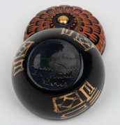 CHAN-CHUI by Ed PINAUD, design attributed to HENRY HAMM, circa 1920, engraved details to the base, 5.5cm high - 2