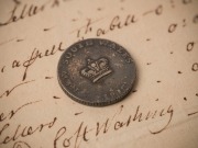 1813 New South Wales Fifteen Pence or Dump. [3461 D/2] - 3