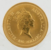 1987 $100 "Welcome Stranger" 1oz gold proof from the Famous Nugget Series. - 2