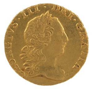 1762 GEORGE III, Quarter Guinea, VF+.