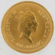 1987 $100 "Welcome Stranger" 1oz gold proof from the Famous Nugget Series. - 2
