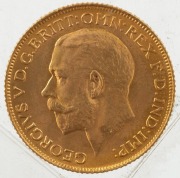 1925 Sovereign, George V, St. George reverse, Unc. - 2