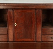 An antique Colonial Australian cedar secretaire chest of four drawers, circa 1845, 110cm high, 111cm wide, 55cm deep - 3