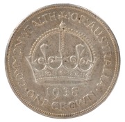 GEORGE VI, 1938 Crowns, EF - uncirculated. (4). - 3