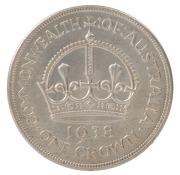 GEORGE VI, 1938 Crowns, EF - uncirculated. (4). - 4