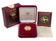 1997 $100&nbsp;Kangaroo Paw, gold Proof in RAM box of issue.