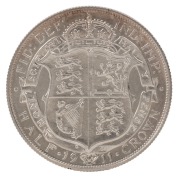 1911 George V silver Half Crown, Proof, fleur de coin.