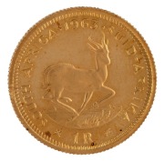 1963 One Rand, gold, aUnc.