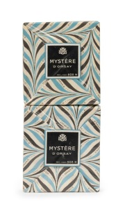 D'ORSAY "MYSTERE" two boxed perfume products in original unopened packaging, the boxes 9cm high
