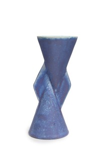 CLARICE CLIFF "Inspiration" Yo-Yo vase, circa 1930, stamped "Inspiration, Bizarre by Clarice Cliff, Newport Pottery, Burslem, England. Hand-Painted", 23cm high
