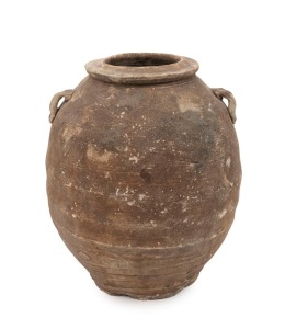 An antique Chinese shipwreck storage jar, 10th century, 17cm high