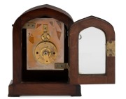 A fine antique English travelling timepiece in rosewood lancet case with chain fusee and superb engine turned gilt dial with fine heart shaped spade hands and Roman numerals, in the manner of the great English carriage clock manufacturers, circa 1840, ​​​ - 2