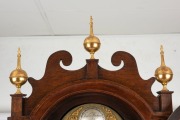 A Georgian oak long case clock, circa 1760, 240cm high, 38cm wide, 24cm deep - 6