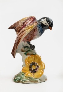 BESWICK English porcelain bird statue, factory mark to base, 15cm high