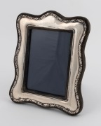 An antique sterling silver picture frame, London made, circa 1908, ​​​​​​​19cm high