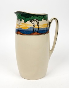 ROYAL DOULTON English porcelain wash jug, early 20th century, factory mark to base, ​​​​​​​31.5cm high