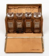 Three boxed sets of perfumes, including "CORDAY", "LANCOME" and "MUGETTA", the largest box 19cm wide - 4
