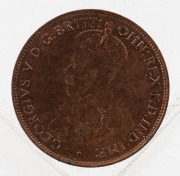 GEORGE V, 1933 Halfpenny, uncirculated. - 2