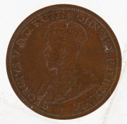 GEORGE V, 1919 Halfpenny, uncirculated. - 2
