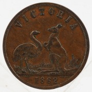 A.G. HODGSON, Outfitter, Melbourne (R243) 1862 1d, gVF.