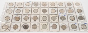 1912-63 duplicated range in slip-in plastic pages, (36); mixed condition.