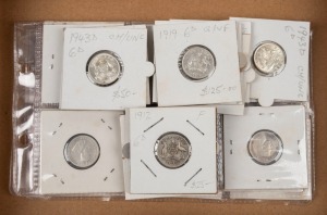 1910-63 duplicated range, (40); mixed condition.