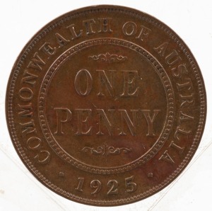 George V, 1925, Vf