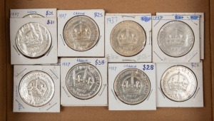 GEORGE VI, 1937 (15); mixed condition.
