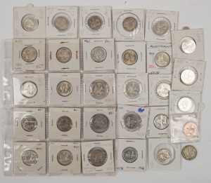 1910 - 1962 duplicated range; (30); mixed condition.