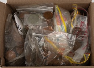 An accumulation of halfpennies and pennies. Approx. 6.2kg.