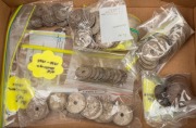 A quantity of New Guinea coins including SHILLINGS: 1935 (12), 1936 (12), 1938 (25) and 1945 ((22); also Sixpences, Threepences, Pennies and Half-pennies.&nbsp;F/VF.