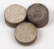 ELIZABETH II, fifty cents, 1966, (20).
