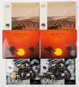 RAM Uncirculated Mint Set Packs:1988 (2), 1989 (2) and 1995 (2). Total: (6).