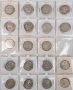 1927 Canberra (6), 1933, 1936, 1943S, 1944S, 1946, 1951 Jubilee (5) and 1954 Royal Visit (3); mixed condition.