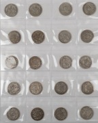 1911 - 1940 collection; all different, but mostly lower grades. (20).