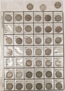 1910 - 1963 collection in album pages; all different; very mixed condition. (42).