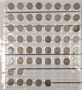 1910 - 1963 duplicated range in album pages; mixed condition; (167, of which 147 are 1945 or earlier).