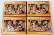 1990 RAM eight coin proof sets in original packaging. (4 sets).