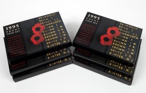 1995 RAM six coin proof sets in original packaging. (6 sets).