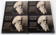 1996 RAM six coin proof sets in original packaging. (4 sets).