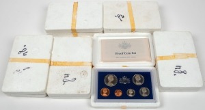 1984 RAM six coin proof sets in original foams. (6 sets).