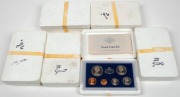 1984 RAM six coin proof sets in original foams. (6 sets).
